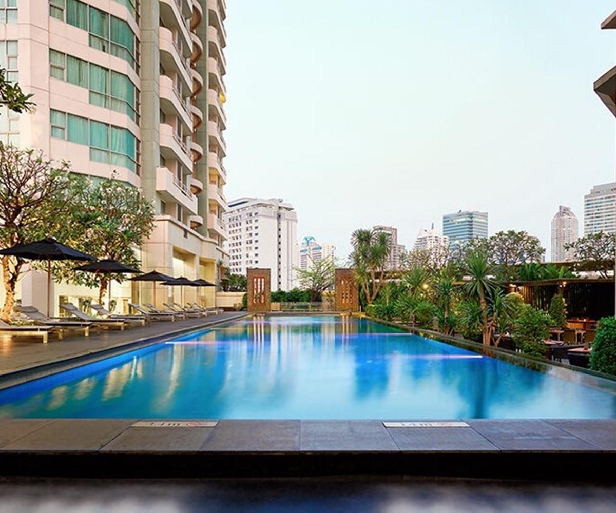 Oaks Bangkok Sathorn Aparthotel Kültér fotó